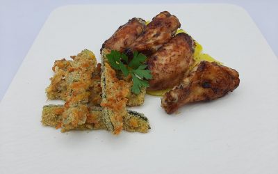 Alitas de pollo barbacoa