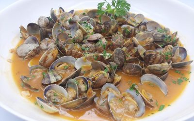 Almejas a la marinera
