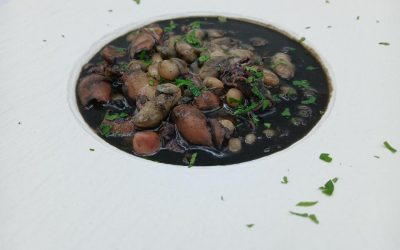 Alubias con puntillitas