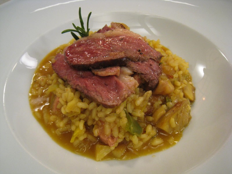 Arroz con pato