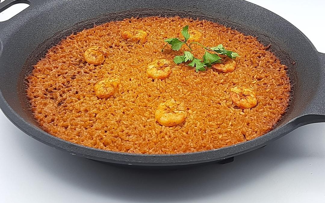 Arroz con langostinos