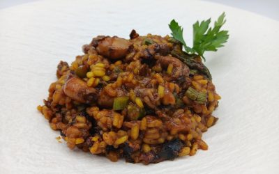 Arroz con puntillitas