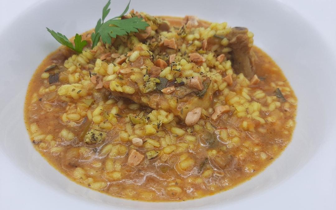 Arroz meloso de costillas
