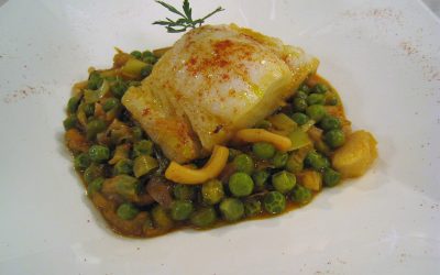 Bacalao con calamares