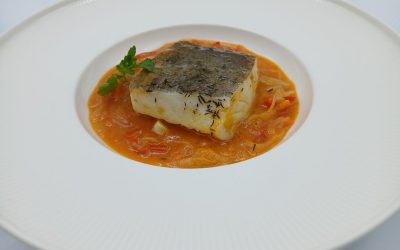 Bacalao encebollado