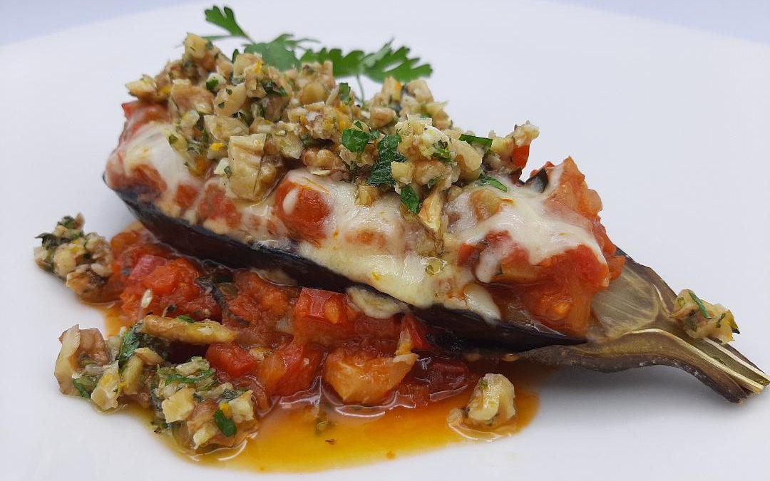 Berenjenas con pisto