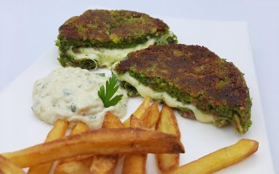 Bitokes de brócoli y jamón