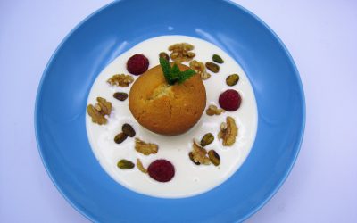 Bizcochito cremoso de turrón