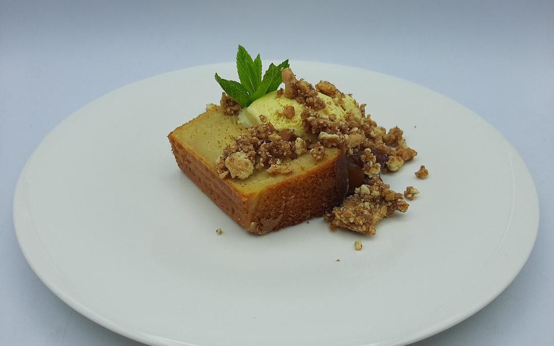 Bizcocho de mango y yogurt