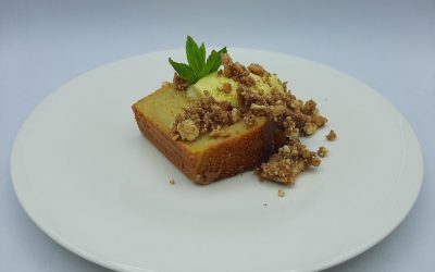Bizcocho de mango y yogurt