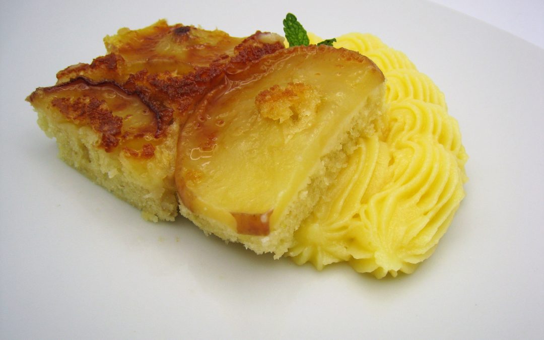 Bizcocho de manzana sin horno