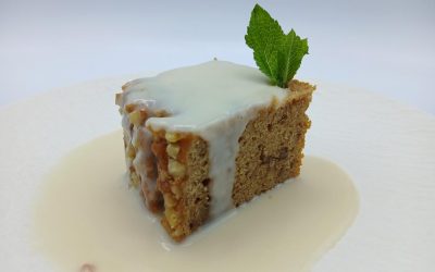 Bizcocho de miel y nueces