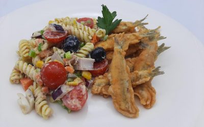 Boquerones fritos en adobo