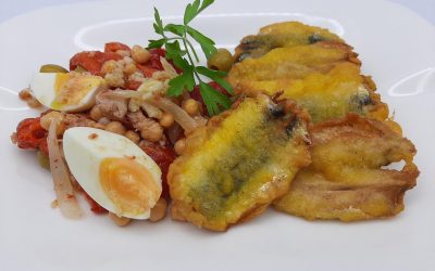 Boquerones rebozados