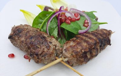 Brocheta de cordero
