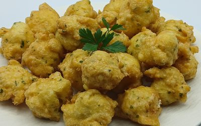 Buñuelos de bacalao