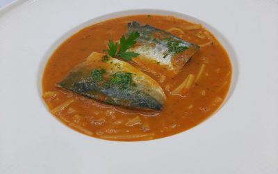 Caballas con babetas