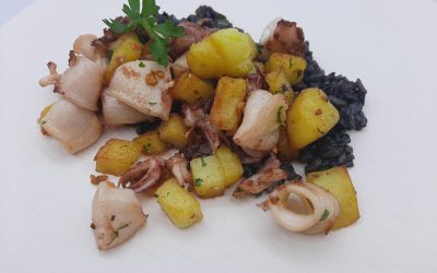 Chipirones al ajillo