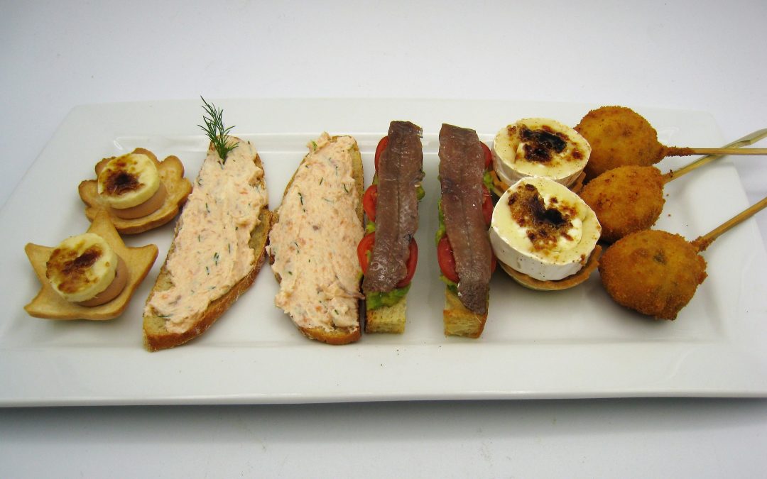 Canapés de nochevieja