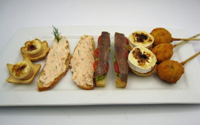 Canapés de nochevieja