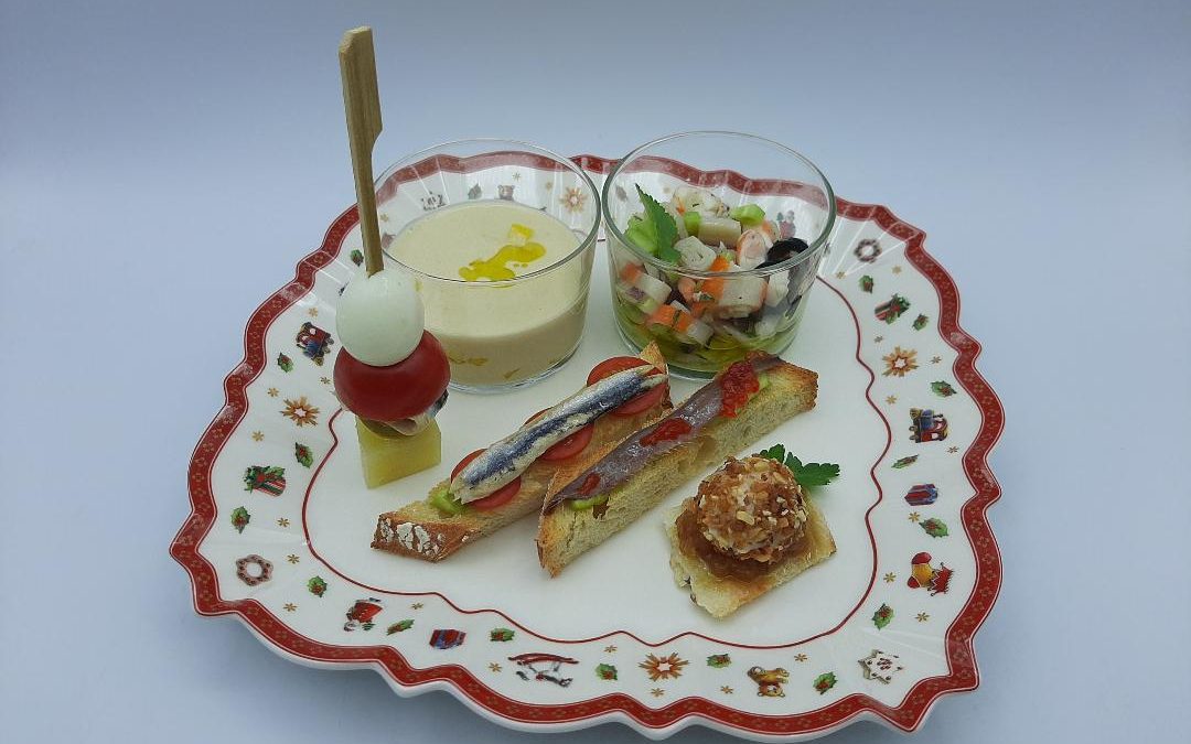 Canapés y aperitivos Nochevieja