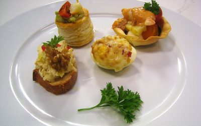 Canapés y aperitivos
