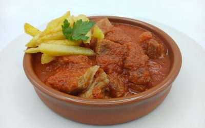 Carne magra con tomate