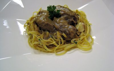 Carrilleras de cerdo en salsa