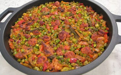 Cazuela de arroz con Pollo