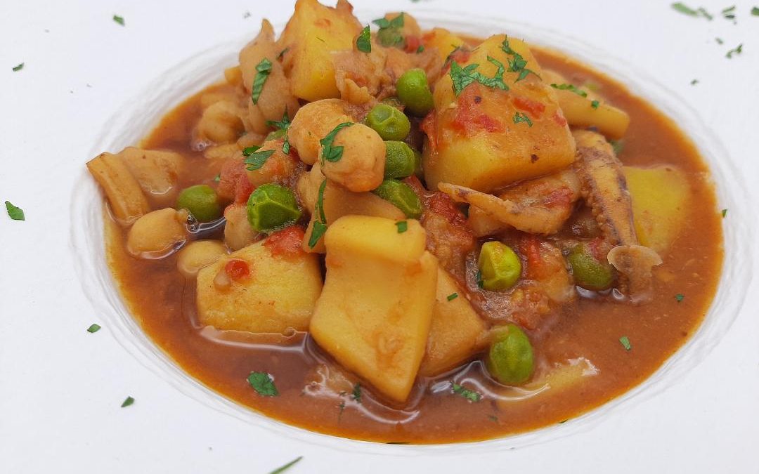 Cazuela de calamares