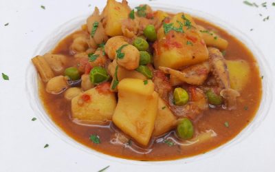 Cazuela de calamares