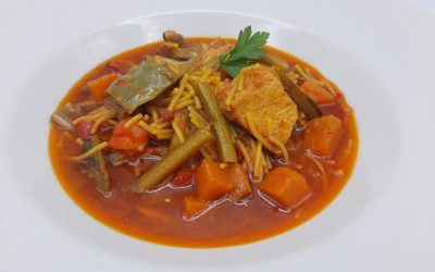 Cazuela de fideos