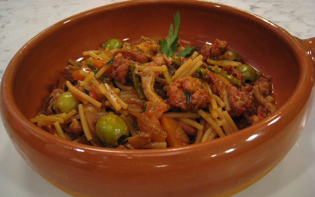 Cazuela Serrana de Fideos