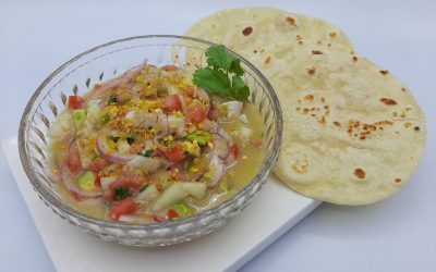 Ceviche de lubina