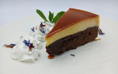 Chocoflan de queso