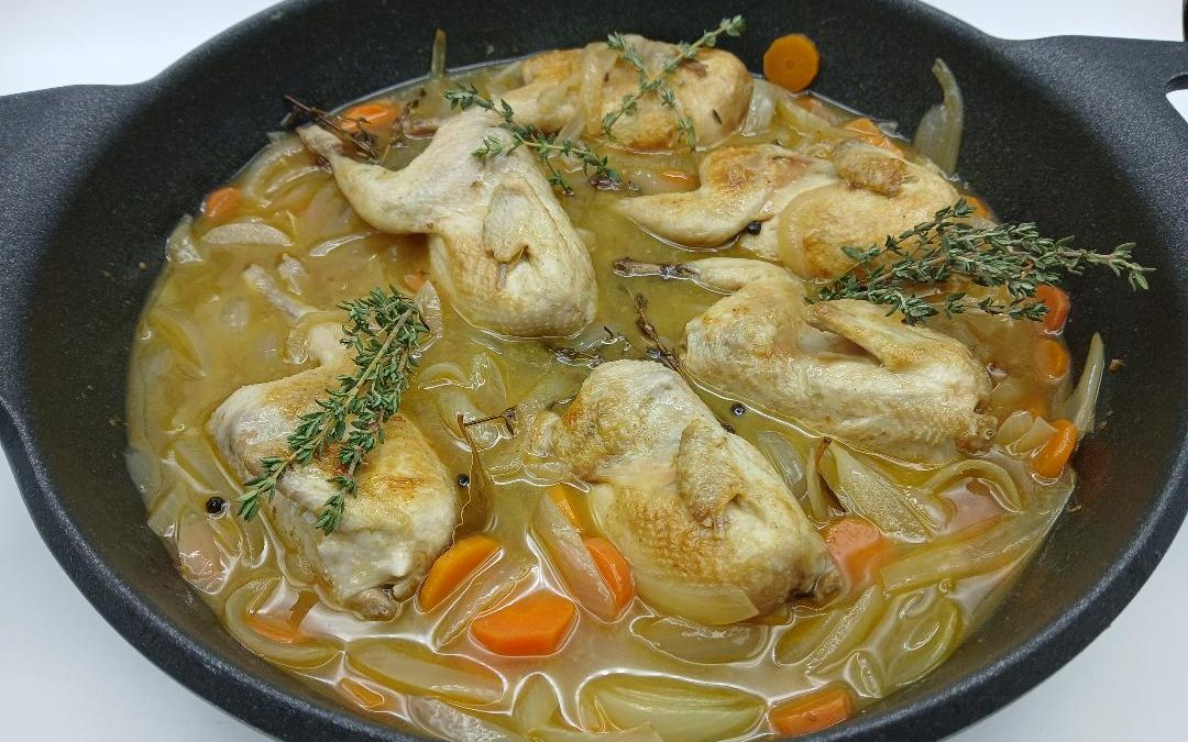 Codornices en escabeche