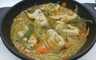 Codornices en escabeche