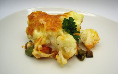 Coliflor gratinada