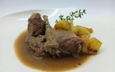 Conejo en salsa