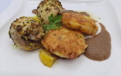 Contramuslos al limón