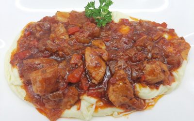 Cordero al chilindrón