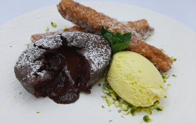 Coulant de chocolate