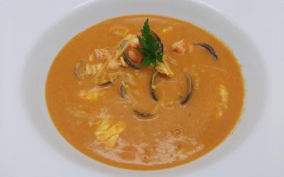Crema de marisco