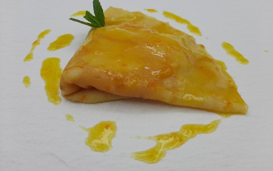 Crepes a la naranja