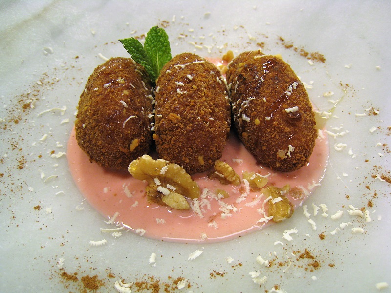 Croquetas de arroz con leche