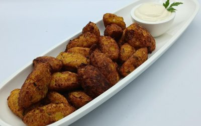 Croquetas de patatas y bacalao