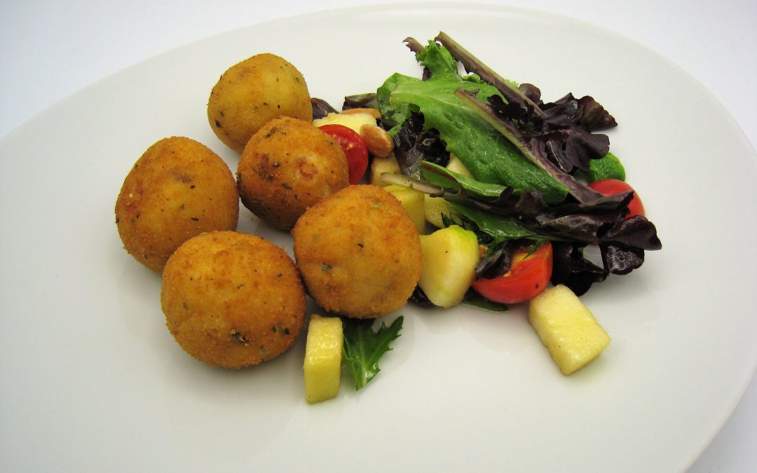 Croquetas de pollo y jamón