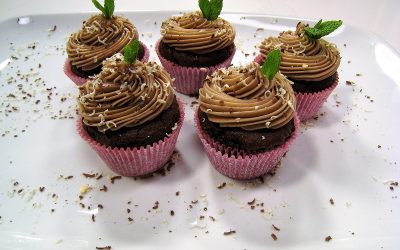 Cupcakes de chocolate
