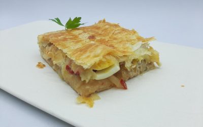 Empanada de atún y cebolla