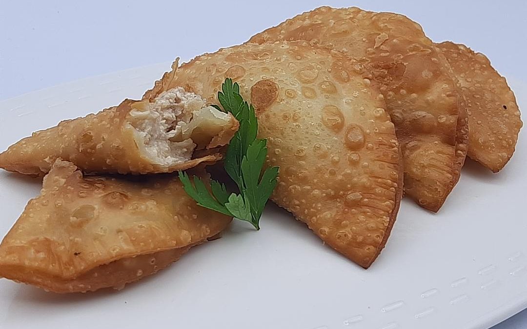 Empanadillas de pollo y queso